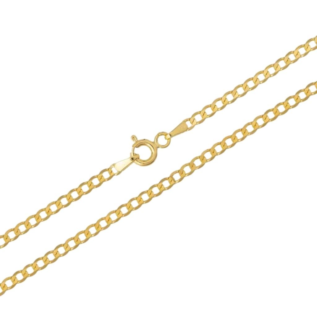 Χρυσή κουρμέτ αλυσίδα Κ14