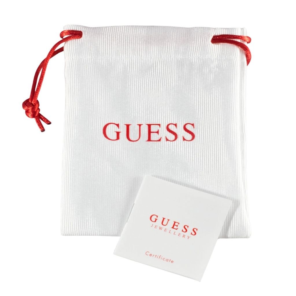 Σκουλαρίκια GUESS Χρυσό με Λουλούδια & Ζιργκόν - Image 2