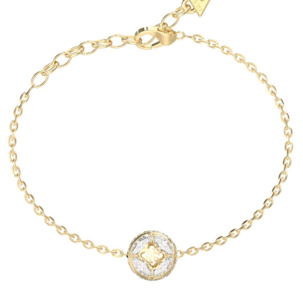 GUESS STEEL 4G SUPREME JUBB06397JWYGL Βραχιόλι Χρυσό Με Σχέδιο Με Πέτρα - Image 3