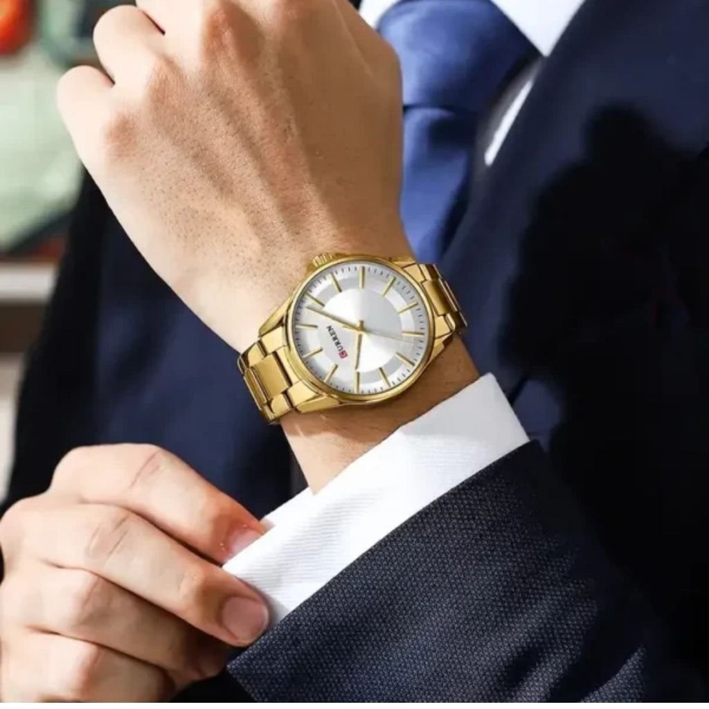 Curren Gold Ανδρικό Ρολόι